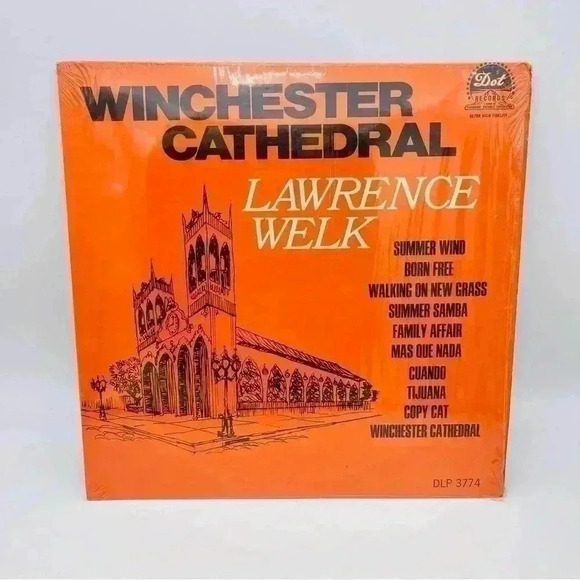 Vintage Vinyl Lawrence Welk "Winchester Cathedral" Album - Picture 1 of 4